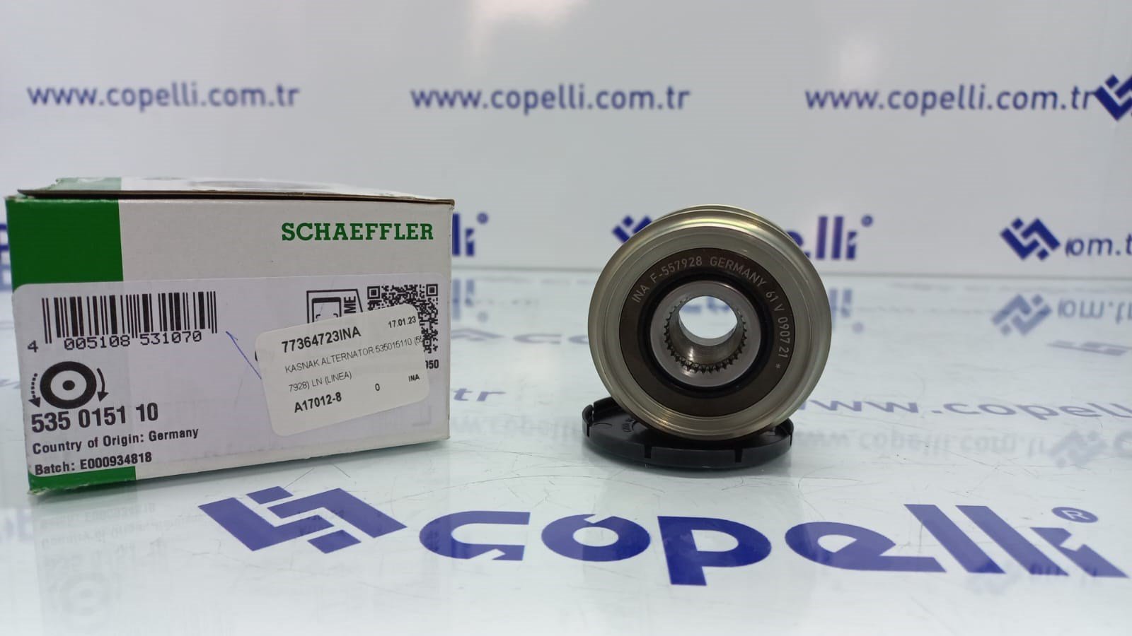 77364723INA - KASNAK ALTERNATOR 535015110 (557928) LN (LINEA) / INA