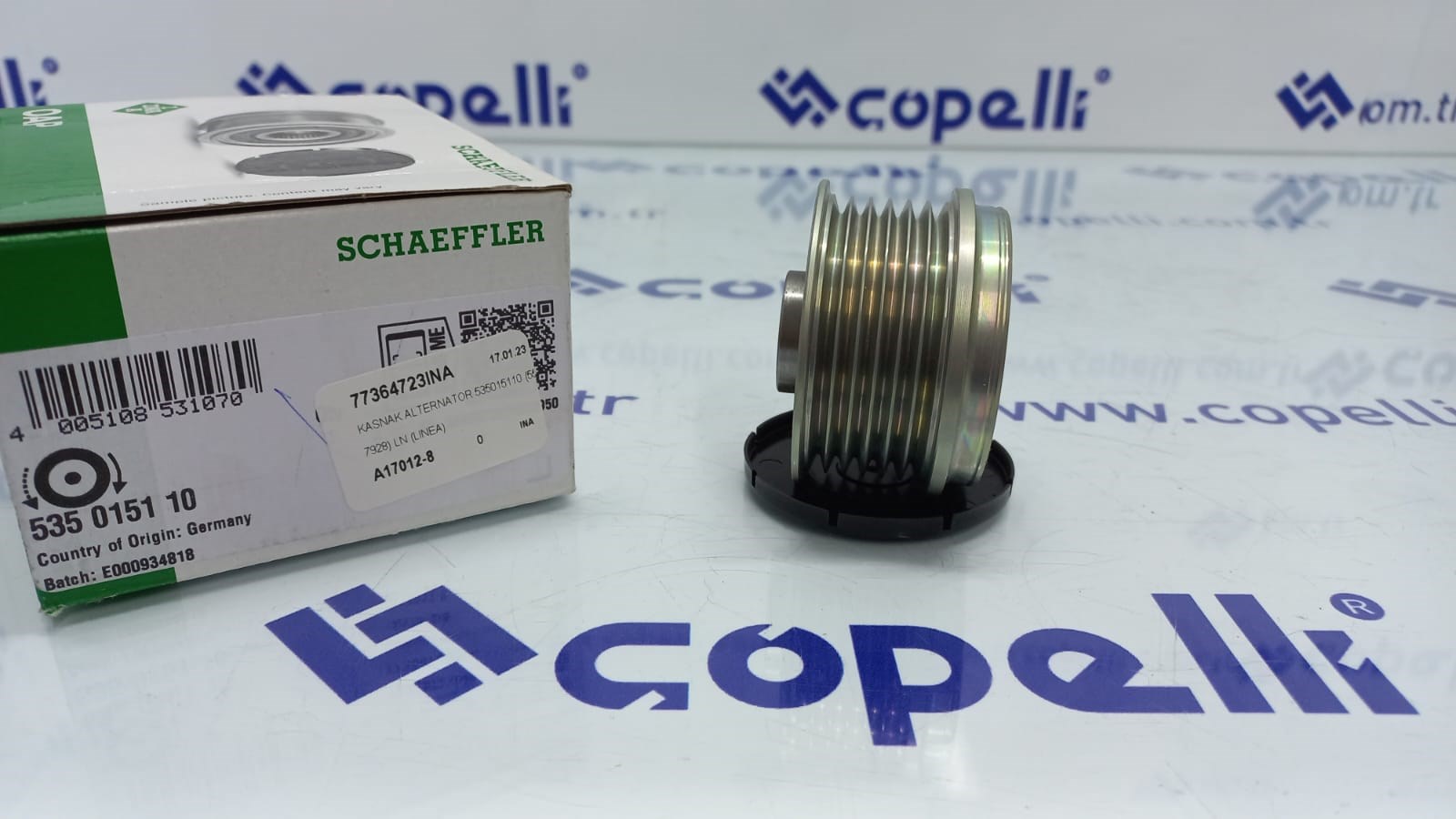 77364723INA - KASNAK ALTERNATOR 535015110 (557928) LN (LINEA) / INA