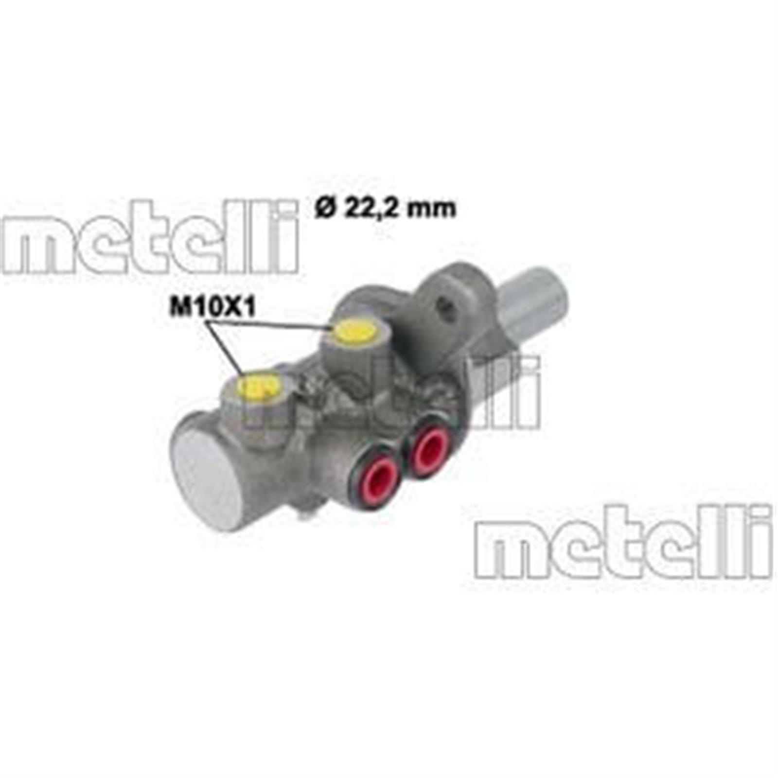 77364950M - FREN ANA MERKEZ ALUM. (BOSCH TIPI) FIORINO BIPPER NEMO 08--METELLI-FIAT / METELLI