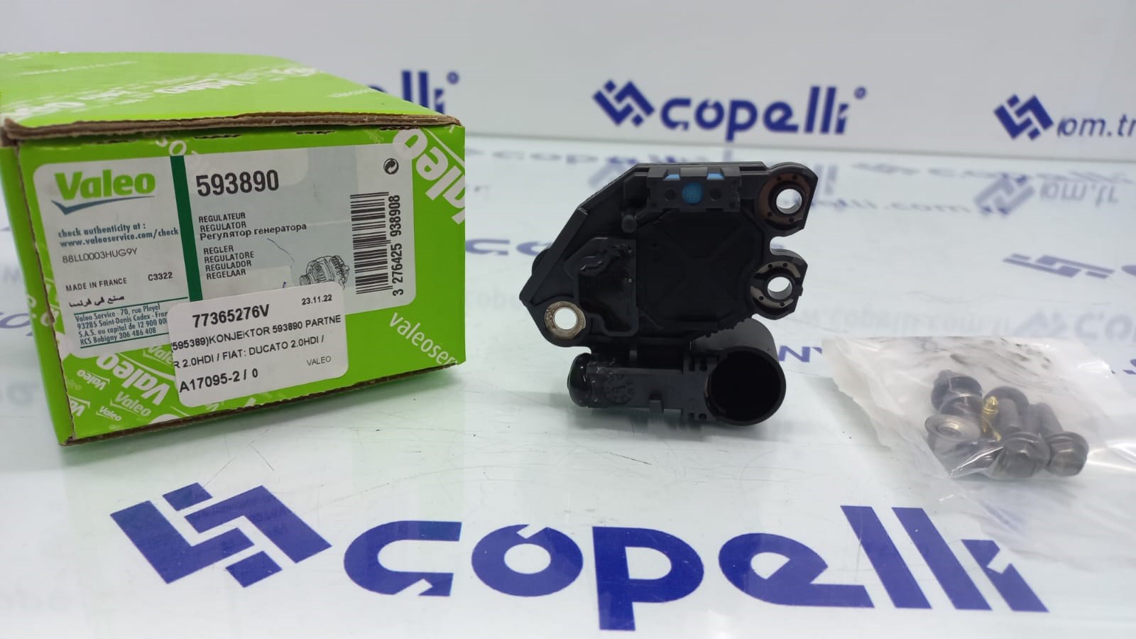 77365276V - (595389)KONJEKTOR 593890 PARTNER 2.0HDI / FIAT: DUCATO 2.0HDI / CITROEN: JUMPY 2. / VALEO