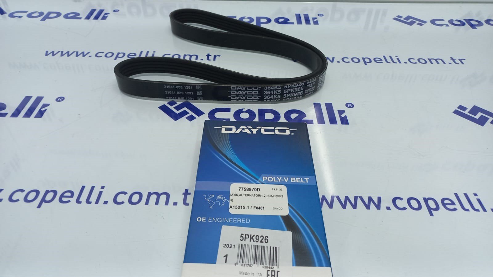 7758970D - KAYIS,ALTERNATOR(1.2) (DAY-5PK926) / DAYCO