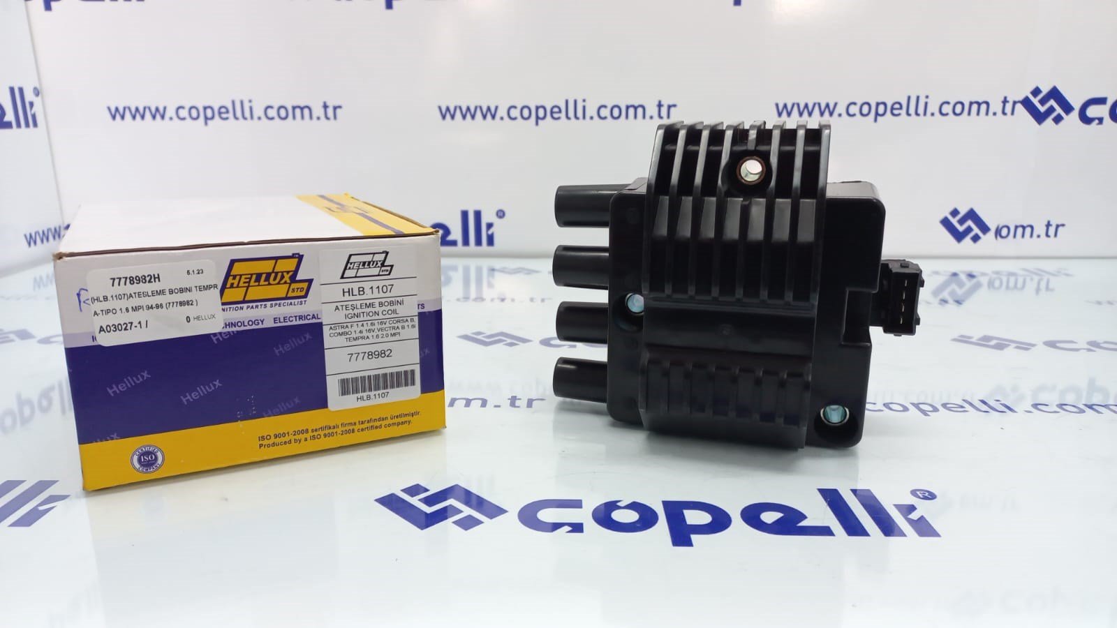 7778982H - (HLB.1107)ATESLEME BOBINI TEMPRA-TIPO 1.6 MPI 94-96 (7778982 ) / HELLUX