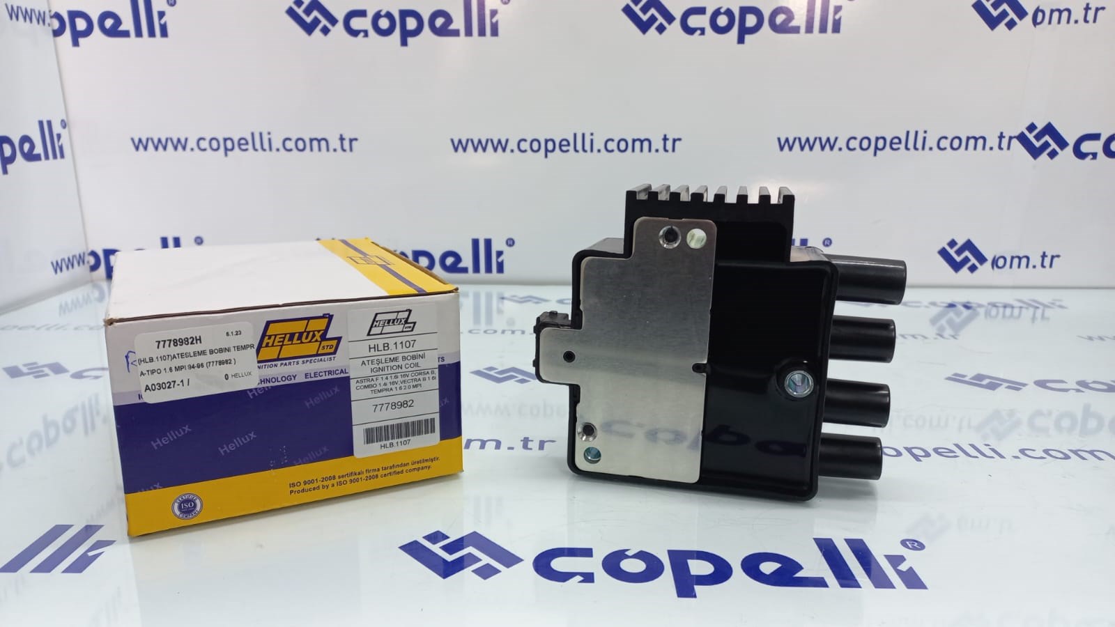 7778982H - (HLB.1107)ATESLEME BOBINI TEMPRA-TIPO 1.6 MPI 94-96 (7778982 ) / HELLUX