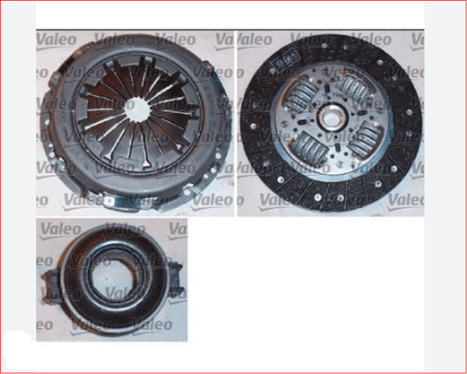 821339 - DEBRIYAJ SETI (FIAT DUCATO 1.9D 1.9TD / PEUGEOT BOXER 1.9D 1.9TD / CITROEN JUMPER 1.9D 1.9TD)-VALEO-FIAT / VALEO