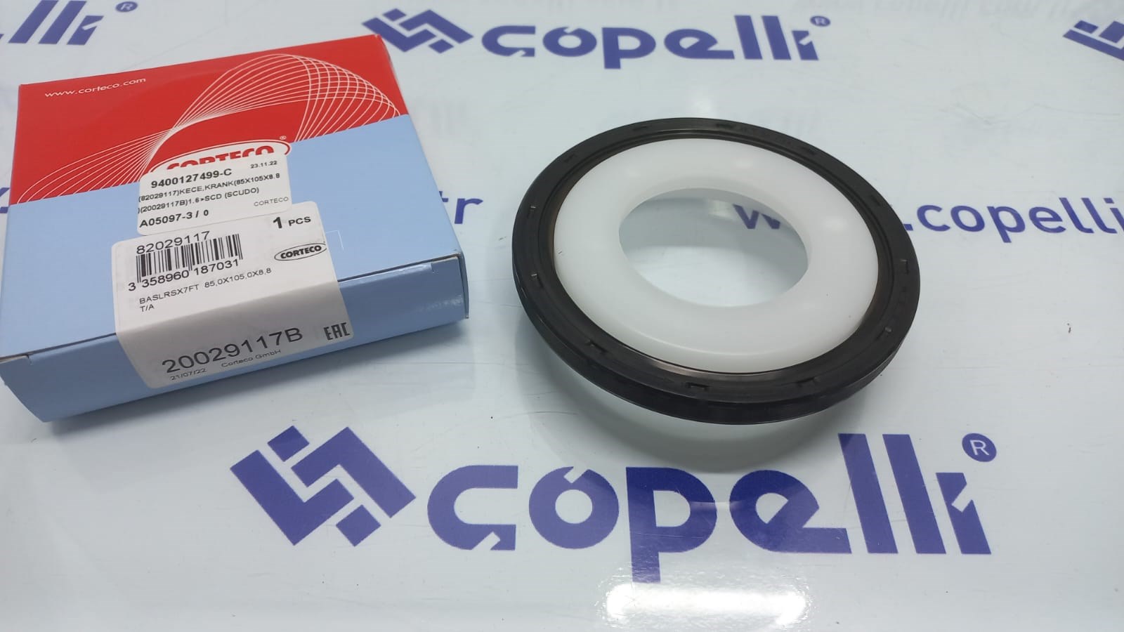 9400127499-C - (82029117)KECE,KRANK(85X105X8.8)(20029117B)1.6>SCD (SCUDO) / CORTECO