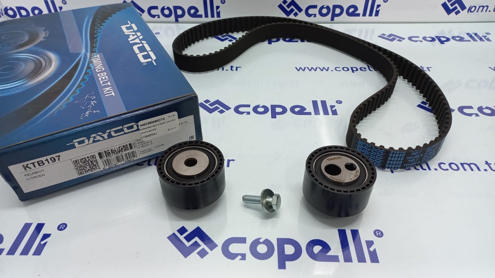 9463380680DTK - EKSANTRIK SETI KTB197- 2.0JTD DUCATO SCUDO / DAYCO