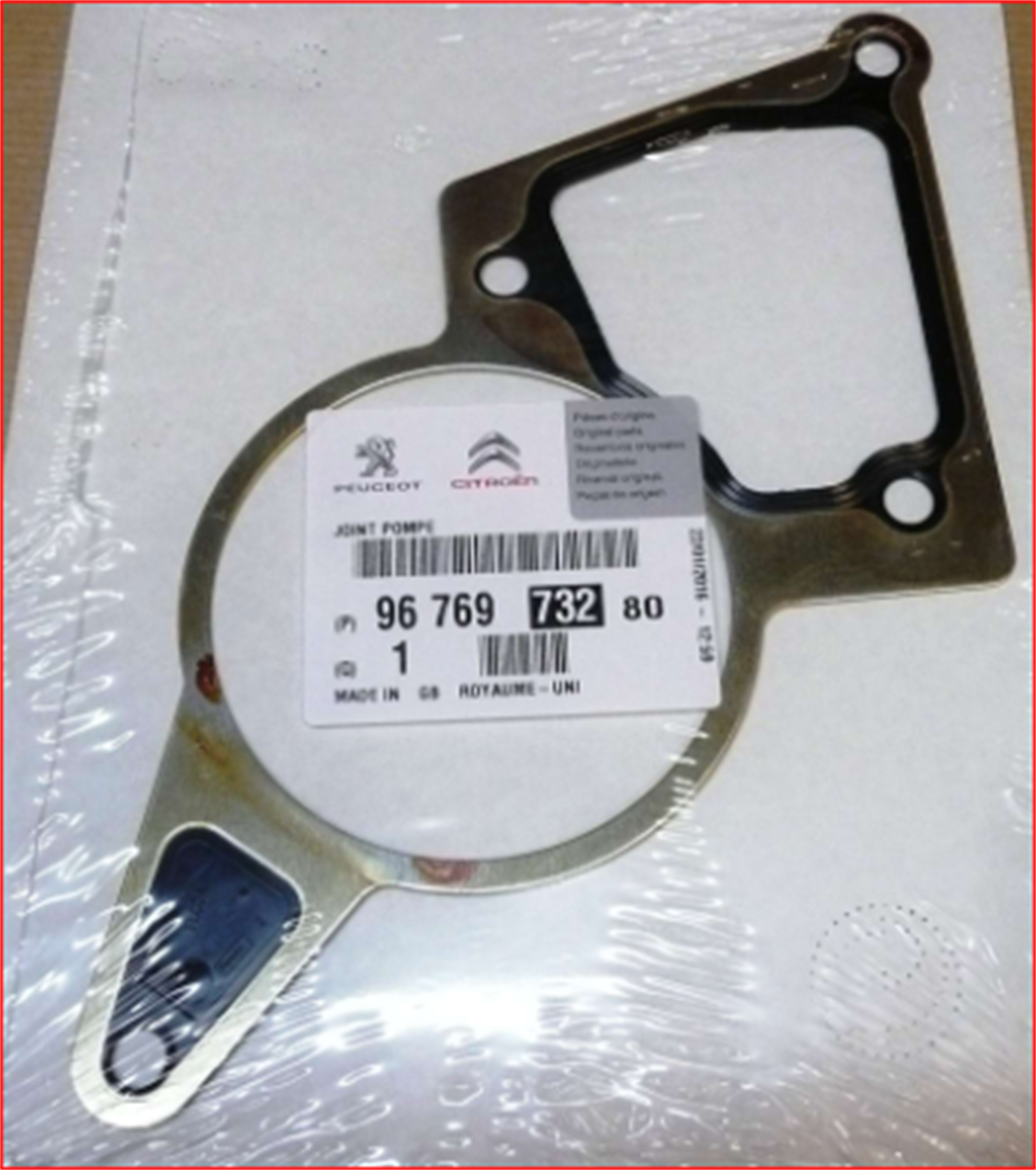 9676973280P - CONTA,VAKUM POMPA 9676973280 2.2-DCT III-BOXER III-PUMA / PEUGEOT