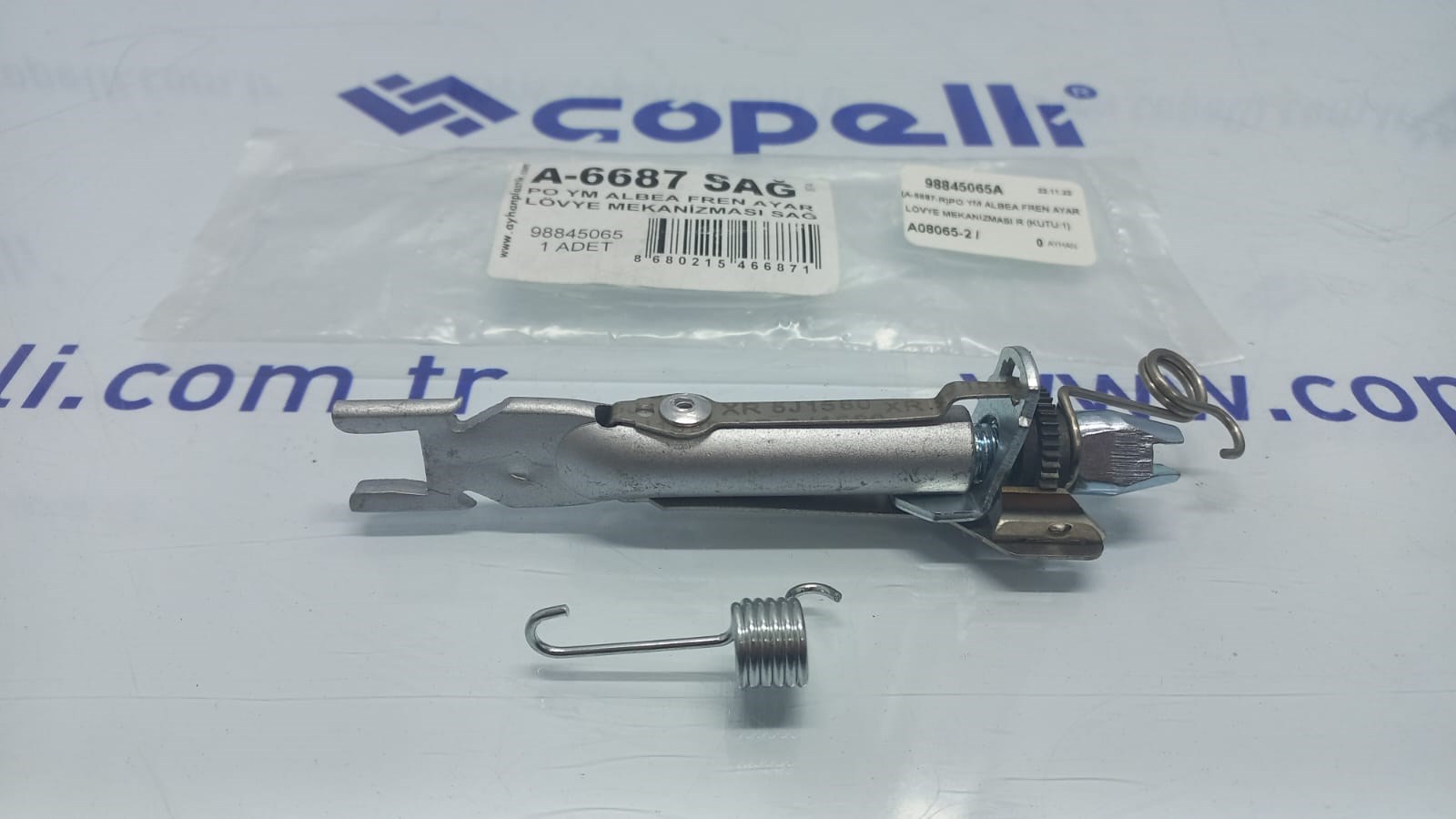 98845065A - (A-6687-R)PO YM ALBEA FREN AYAR LOVYE MEKANIZMASI R (KUTU:1) / AYHAN