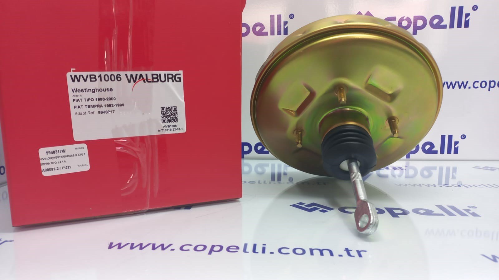 9948317W - (WVB1006)WESTINGHOUSE (8 LIK) TEMPRA TIPO 1.4 1.6 / WALBURG