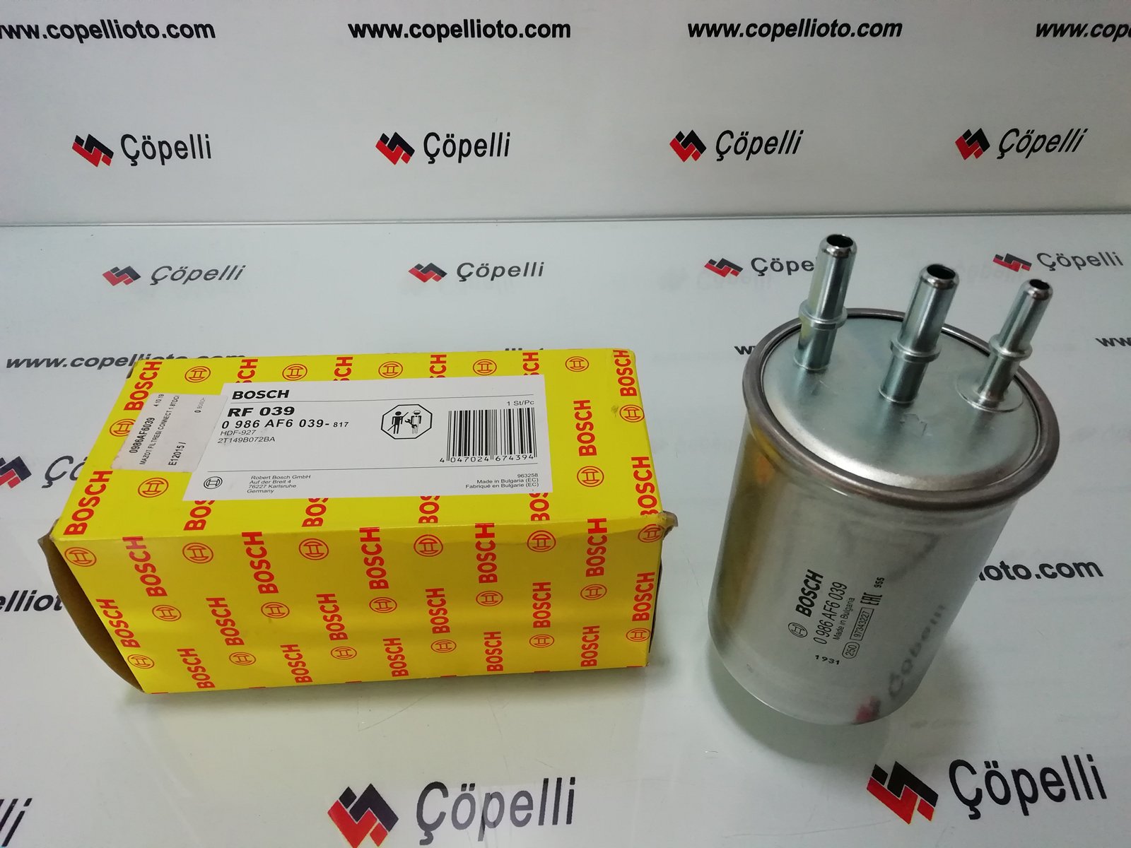 0986AF6039 - MAZOT FILTRESI CONNECT 1.8TDCI 2T14-9155-BC 2T149155BE / BOSCH