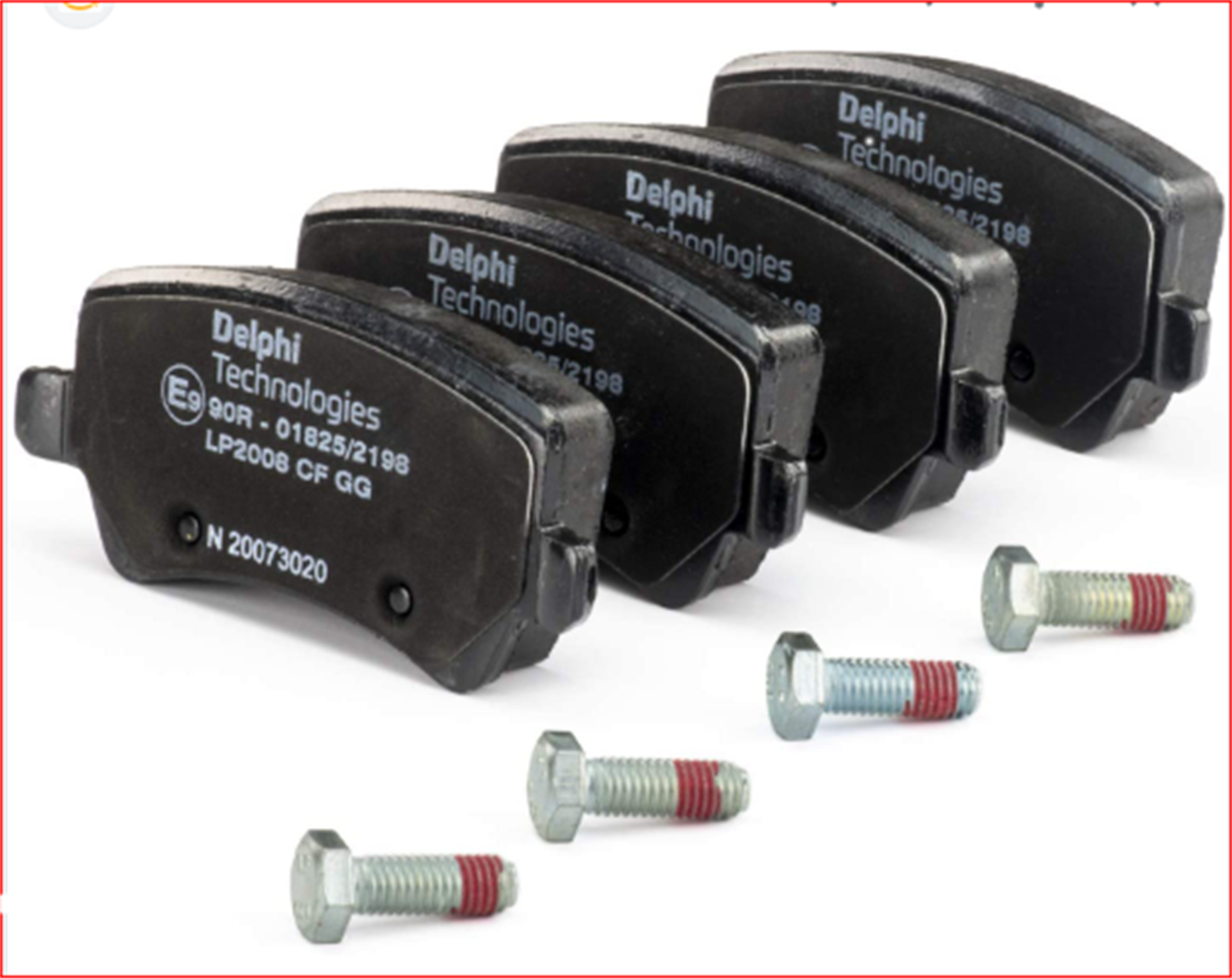 DEL-LP2008 - FREN BALATA,ARKA MONDEO S MAX GALAXY KUGA-DELPHI-FORD / DELPHI