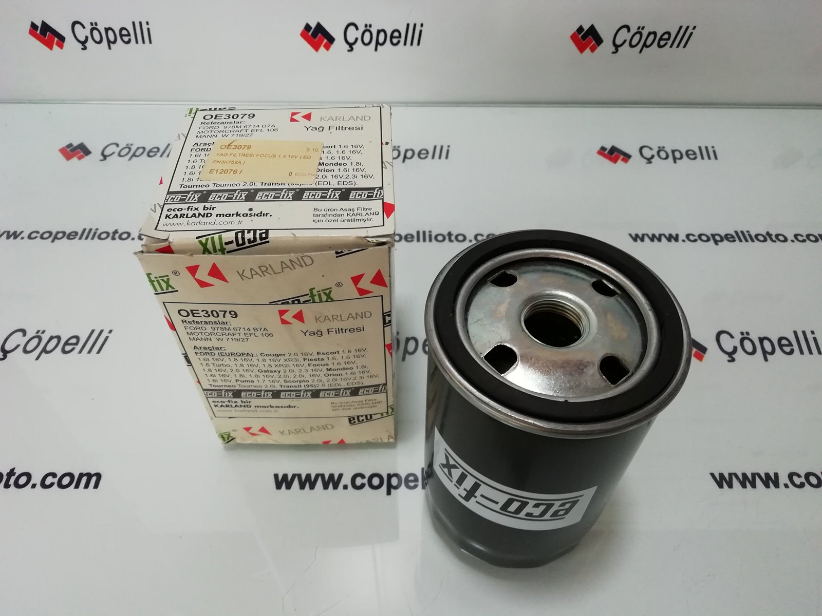 OE3079 - YAG FILTRESI FOCUS 1.6 16V ( EDPN3K758A ) 978M 6714 B4 / ECO-FIX