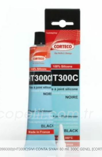 404-302-C - (84099300)(HT300C)SIVI CONTA SIYAH 80 ml. 300C GENEL-CORTECO-GENEL / CORTECO