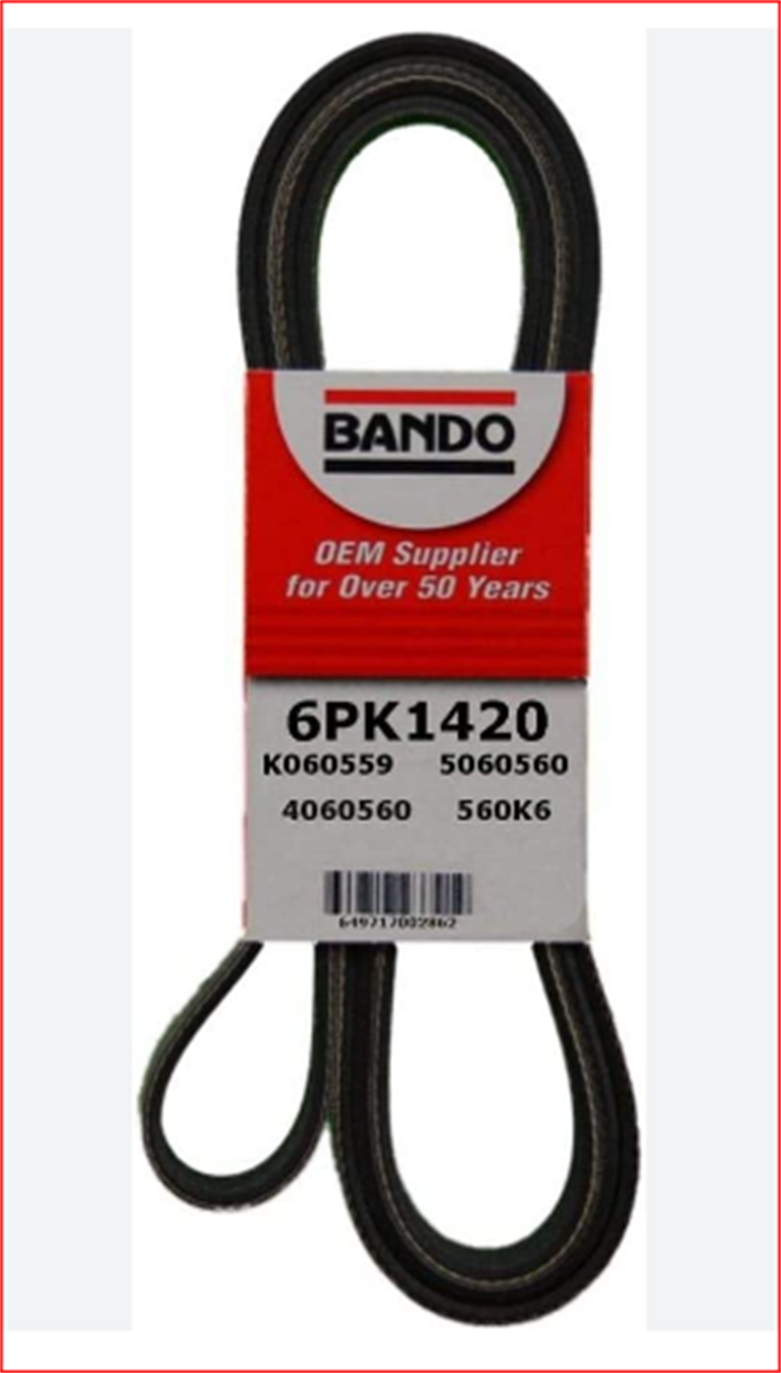 6PK1420-BD - KANALLI KAYIS,BAN-6PK1420 / BANDO