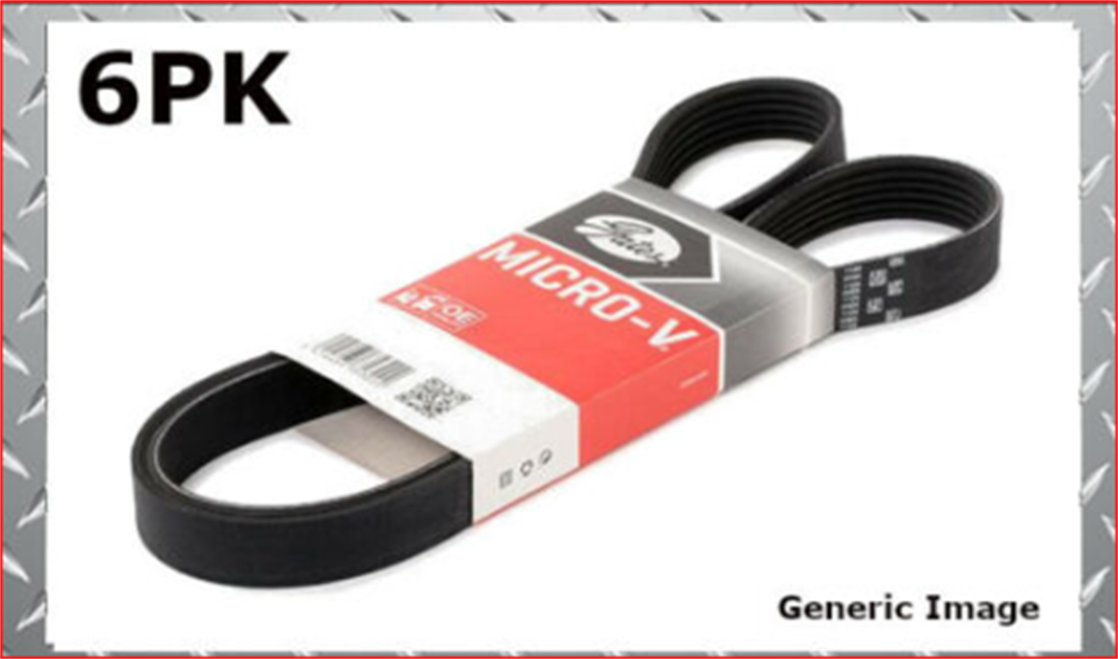 6PK1583 - KANALLI KAYIS ALFA AUDI CITROEN GAT-6PK1583 / GATES