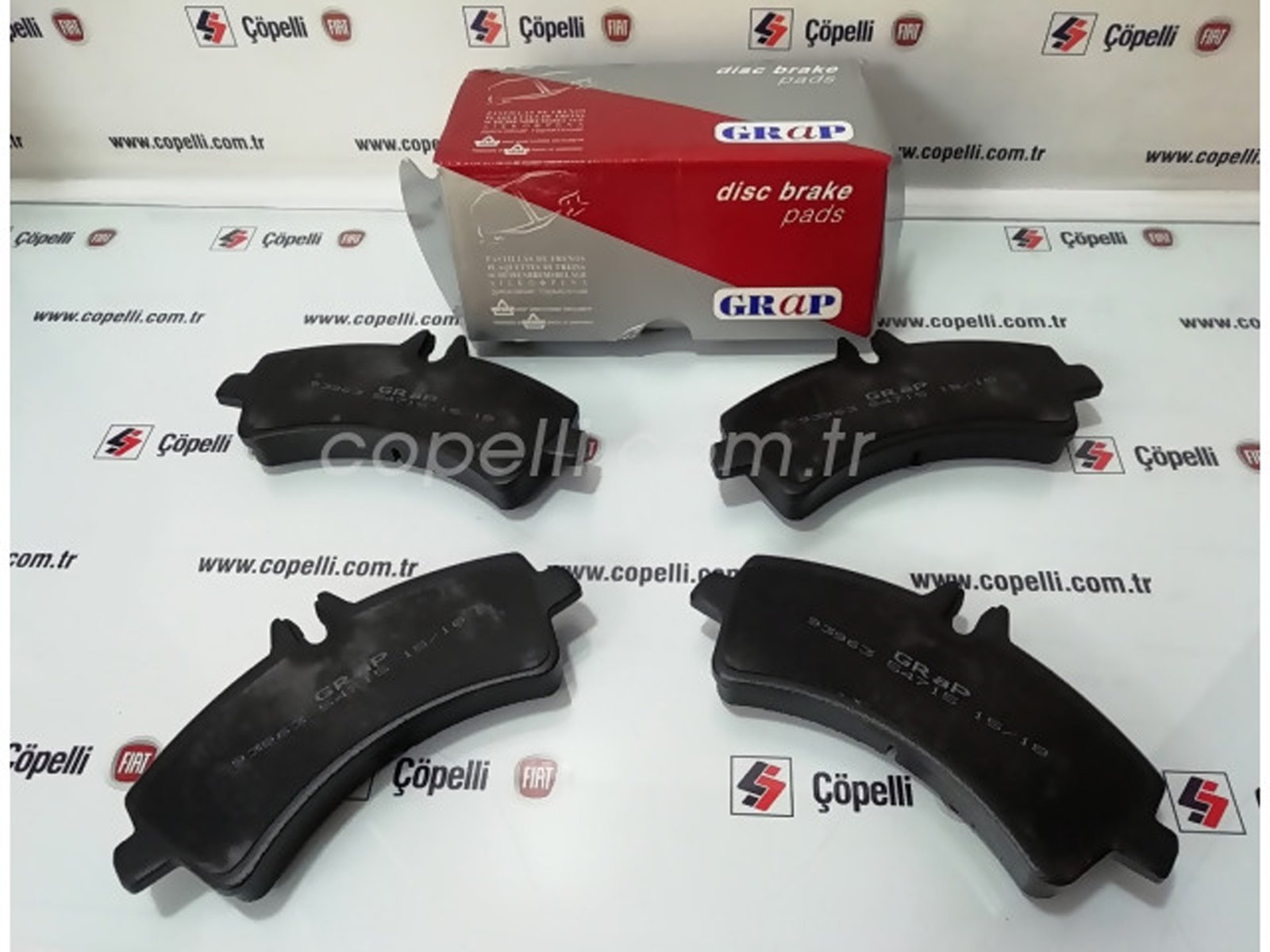 GRP-9 3963 - ARKA BALATA TK. DISK SPRINTER II 2.1 509 CDI STON CRAFTER 30-35 2E 2.5 TDI 5 TON 06- 04862603AA 2921 / GRAP