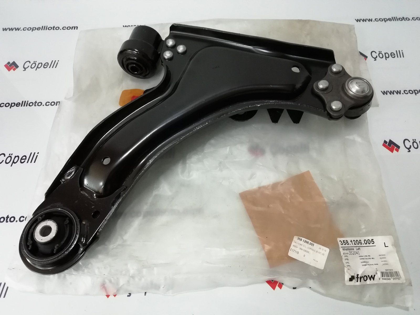 358.1206.005 - SALINCAK SOL CORSA C (01-07) 00 352041 (3581206005 ) / FROW