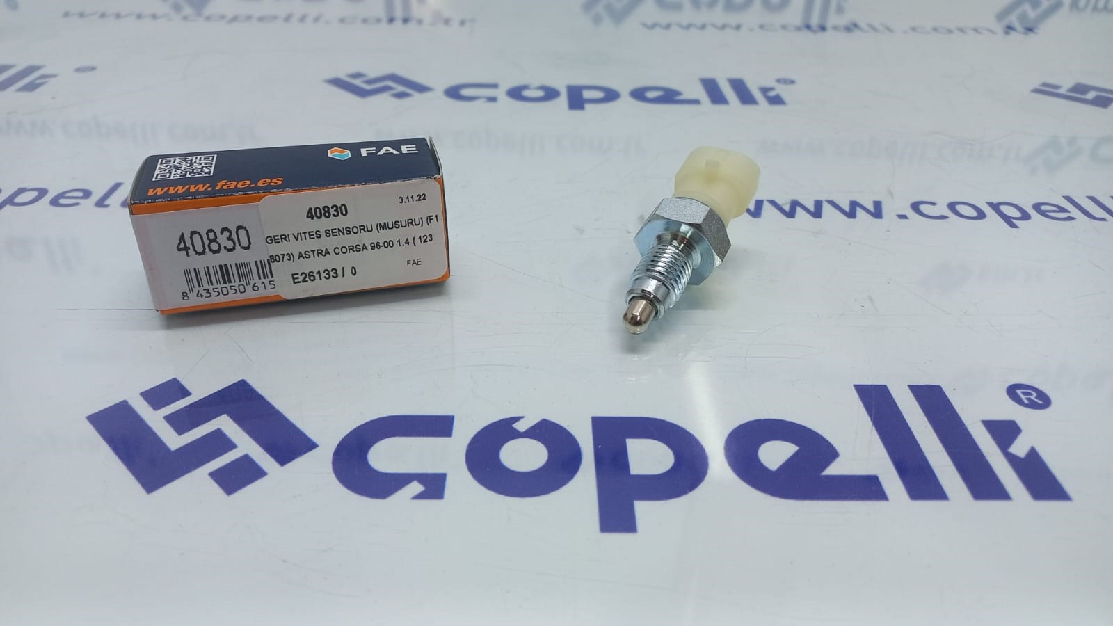 40830 - GERI VITES SENSORU (MUSURU) (F18073) ASTRA CORSA 96-00 1.4 ( 1239271 )( 1239271 ) / FAE