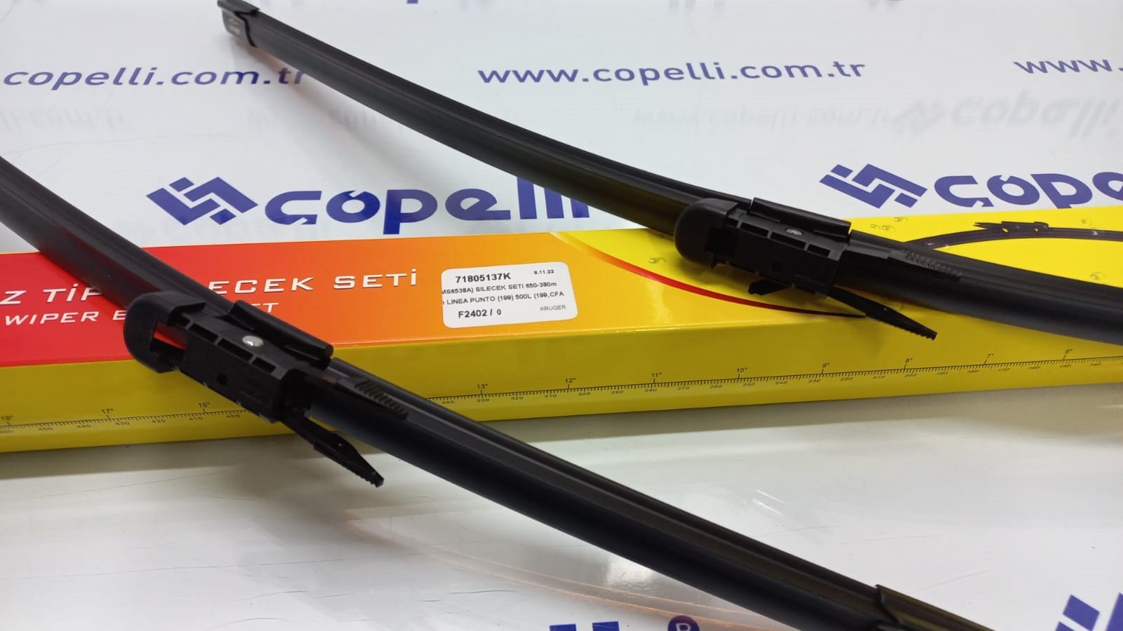 71805137K - (MS6538A) SILECEK SETI 650-380mm LINEA PUNTO (199) 500L (199,CFA) CORSA (D/E) FORD FIESTA VII - / KRUGER