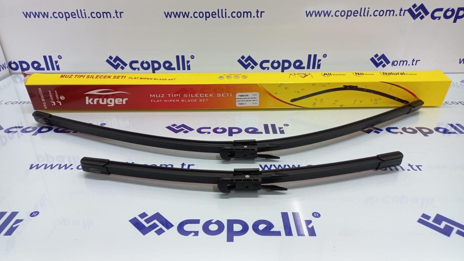 71805137K - (MS6538A) SILECEK SETI 650-380mm LINEA PUNTO (199) 500L (199,CFA) CORSA (D/E) FORD FIESTA VII - / KRUGER