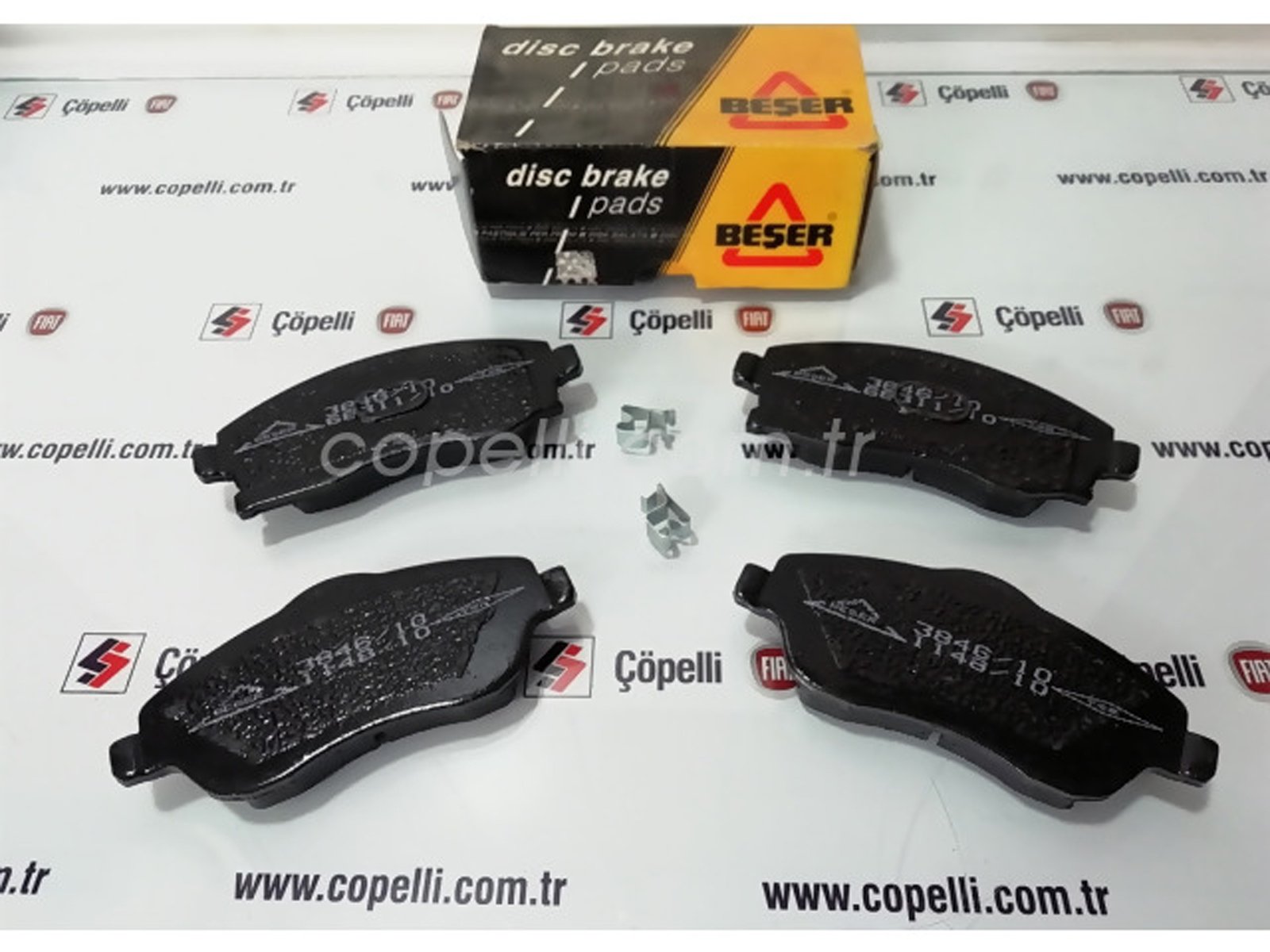 BES-3846 - ON BALATA TK. CORSA 1.3 CDTI-1.2 CDTI 00- 1605964 23225 349.0 / BESER