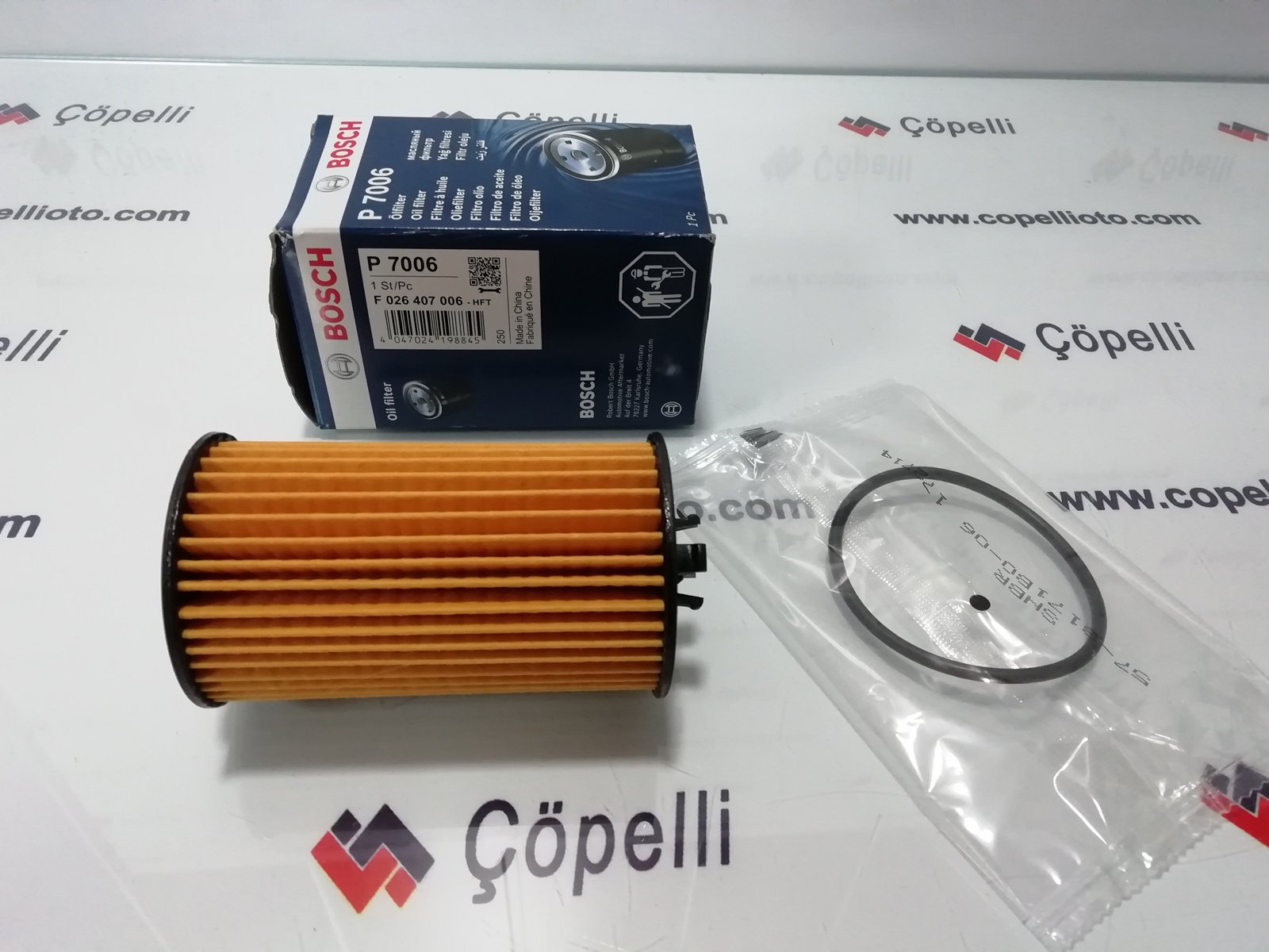 F026407006 - YAG FILTRESI ASTRA H 04-12 1.2 1.4 1.6 CORSA C 01-07 D 1.0 1.2 1.4 VECTRA C 01-08 1.8 INSIGNIA 55594 / BOSCH