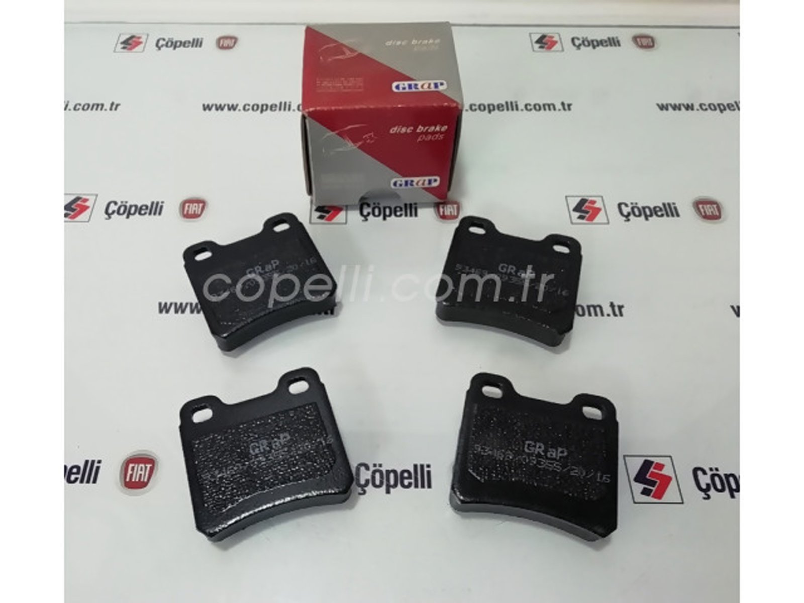 GRP-9 3469 - ARKA BALATA TK. DISK OPEL-VECTRA 2.0 95- 1605728 21140 143.0 / GRAP