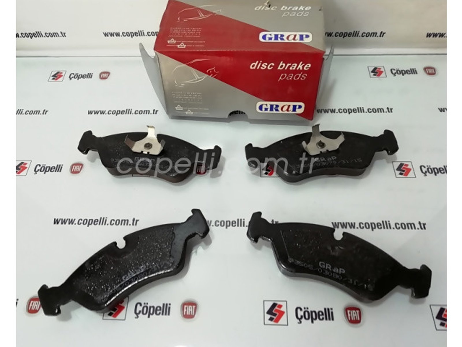 GRP-9 3505 - ON BALATA TK. DAEWOO-OPEL-VAUXHALL 96- 11046952012 / GRAP