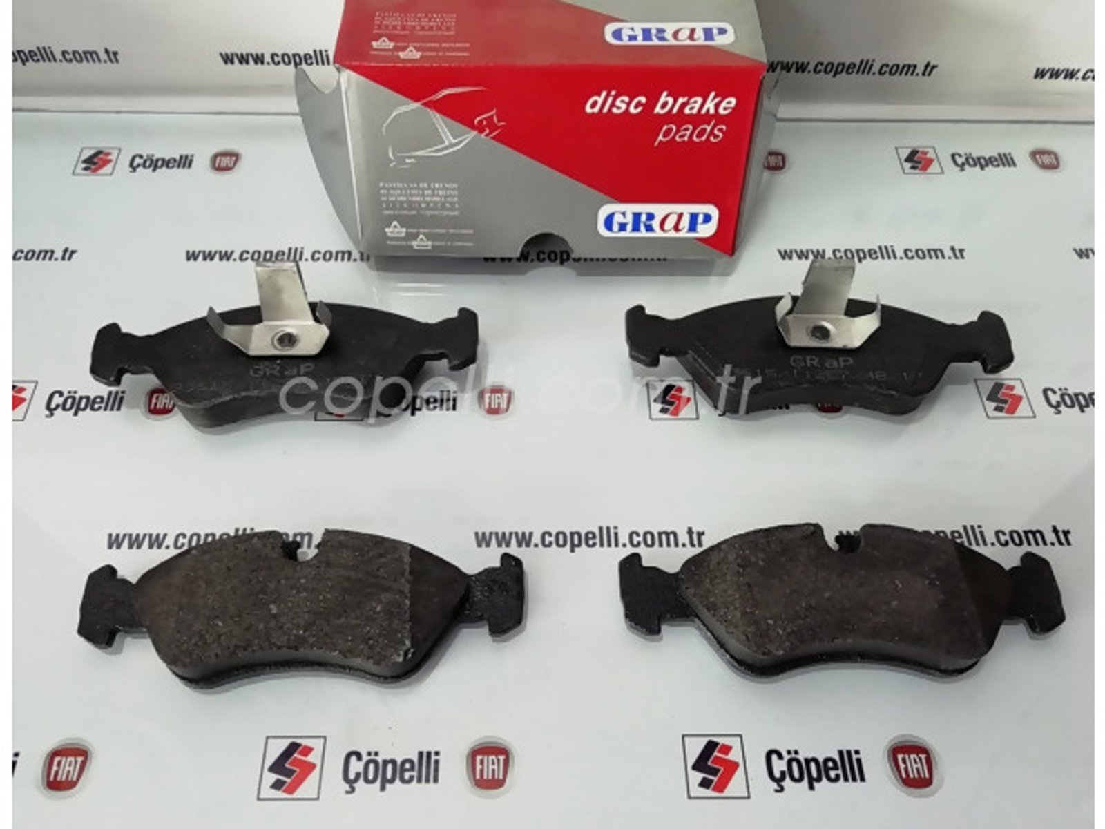 GRP-9 3615 - ON BALATA TK. VECTRA 1.6-1.7 TD-1.8-2.0 95- 1605911 21862 217.0 / GRAP