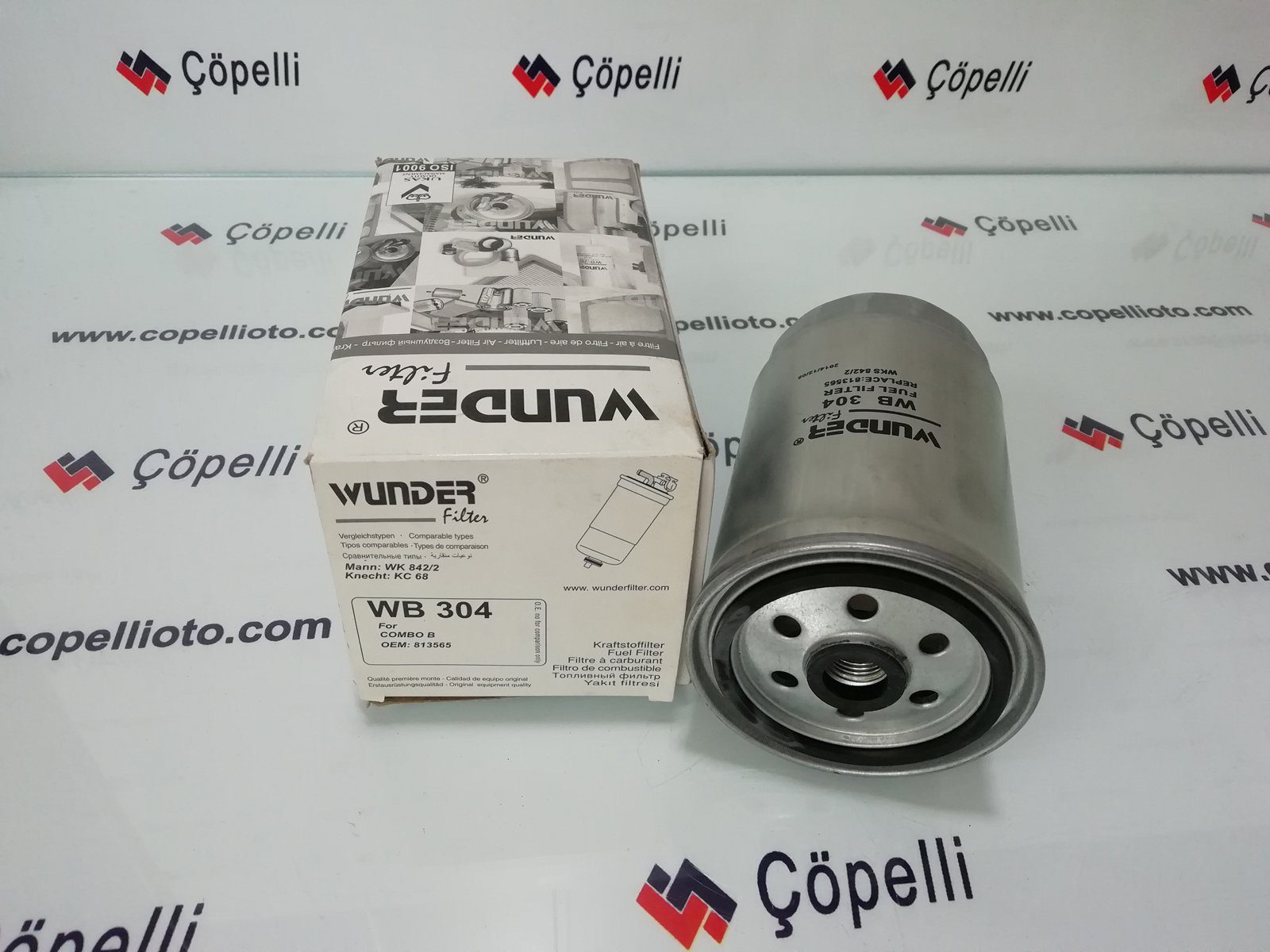 WB 304 - MAZOT FILTRESI, COMBO B CITROEN JUMPER E.M -04 LAND ROVER I 2.4 D RN 58 B -WK 842/2-KC 68 1109.61 81 / WUNDER