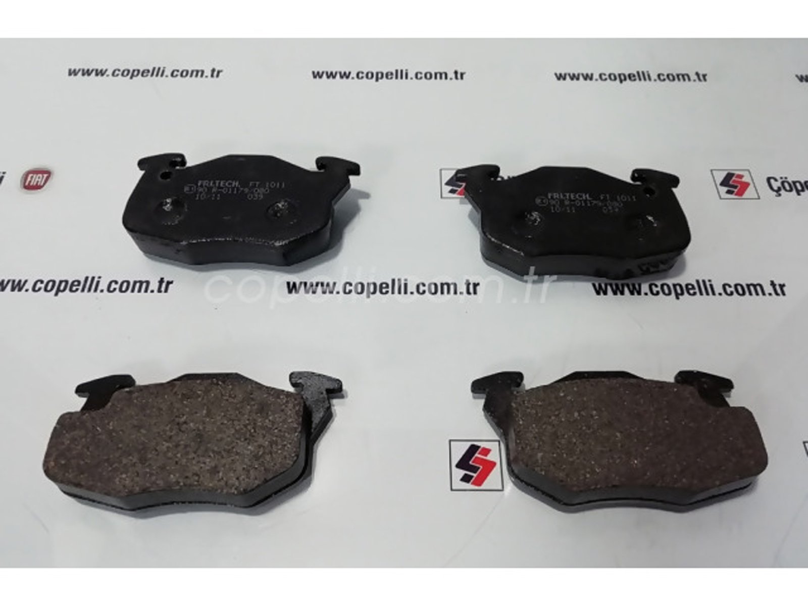 039.5 - (039.5)FREN DISK BALATA TK. ON 106 96-01 1.4 (4252.72)(7701 002 711) / FRI-TECH