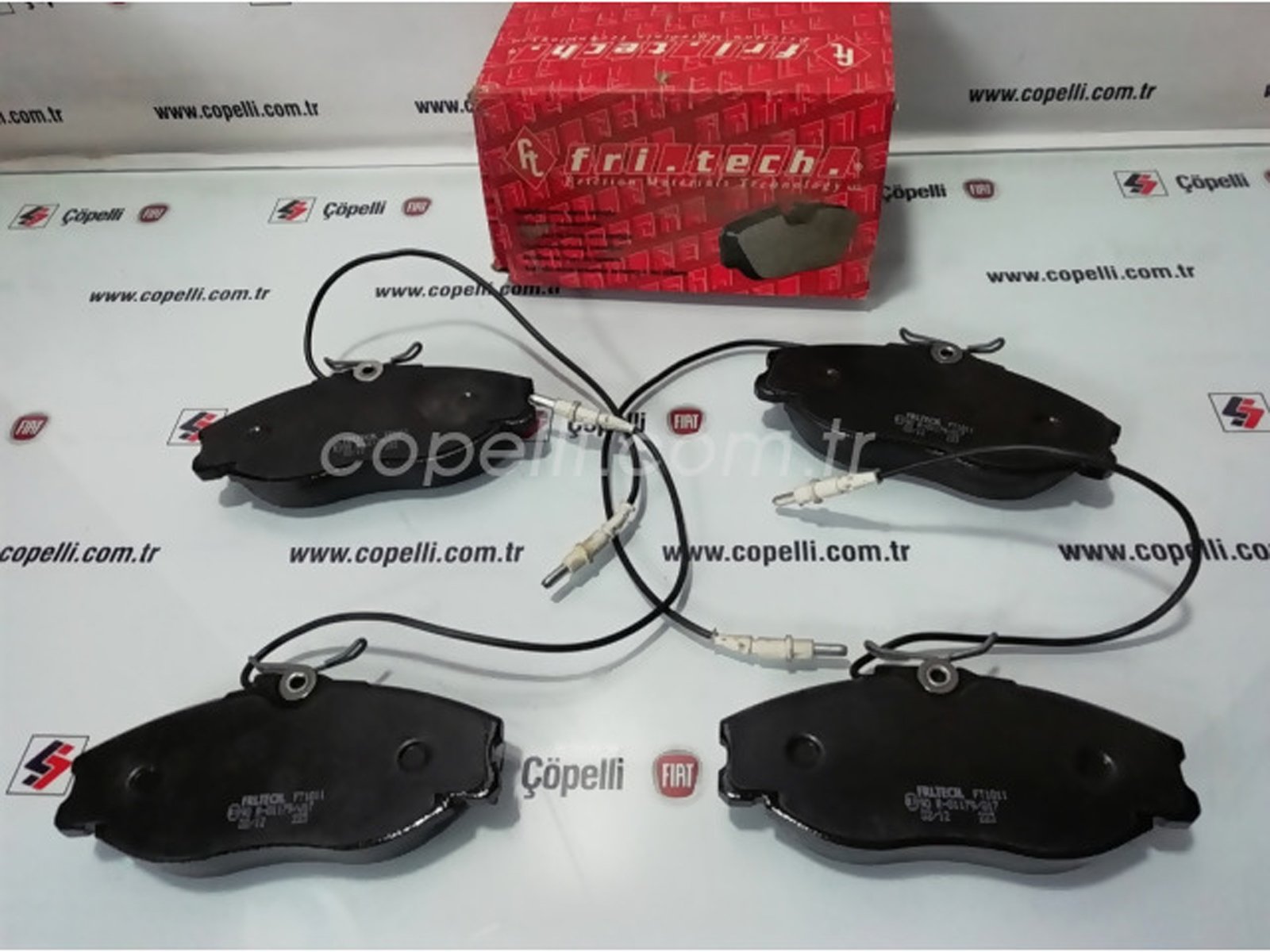 223.0 - (223.0)FREN DISK BALATA TK. ON 406 98- 2.0 (WVA21674/21886)(425132) / FRI-TECH