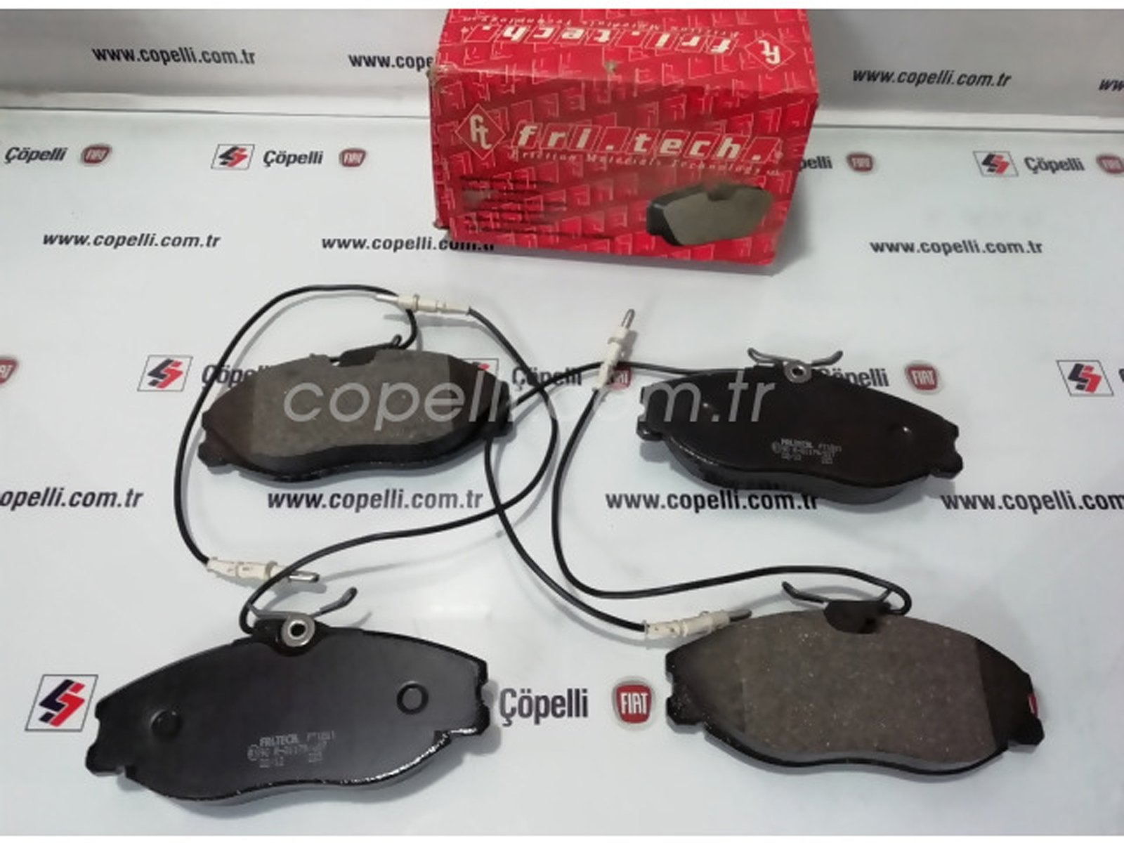 223.0 - (223.0)FREN DISK BALATA TK. ON 406 98- 2.0 (WVA21674/21886)(425132) / FRI-TECH