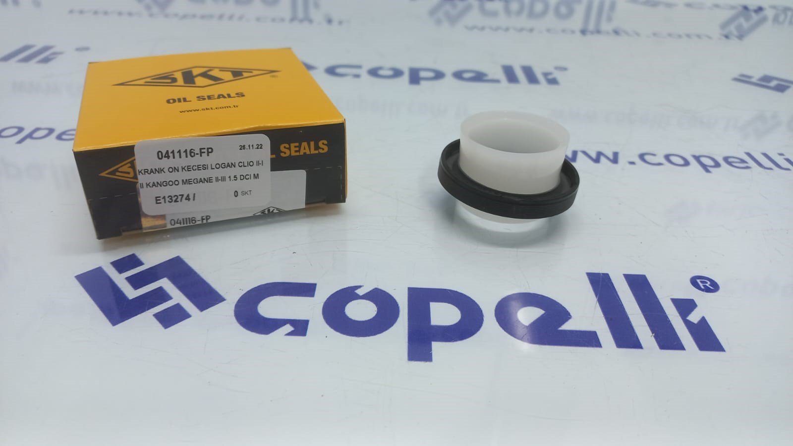 041116-FP - KRANK ON KECESI LOGAN CLIO II-III KANGOO MEGANE II-III 1.5 DCI MOTOR 35X47X7 F2TL SAG 7700273776 / SKT