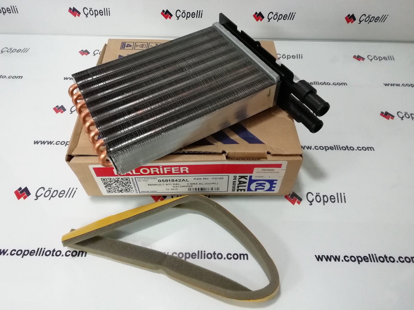 0581842AL - RADYATOR,KALORIFER-R9/11 7702189173 7701027078 / KALE RAD