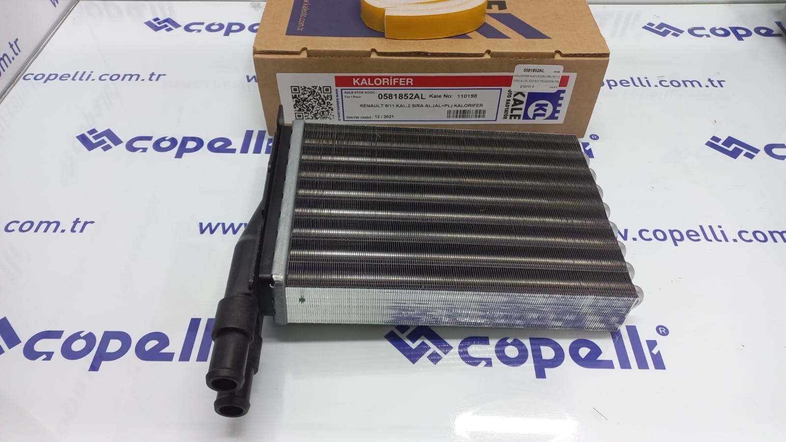 0581852AL - KALORIFER RADYATORU R9 / R11 2 SIRA AL+PL SISTEM 7701027078 7702189173 / KALE RAD