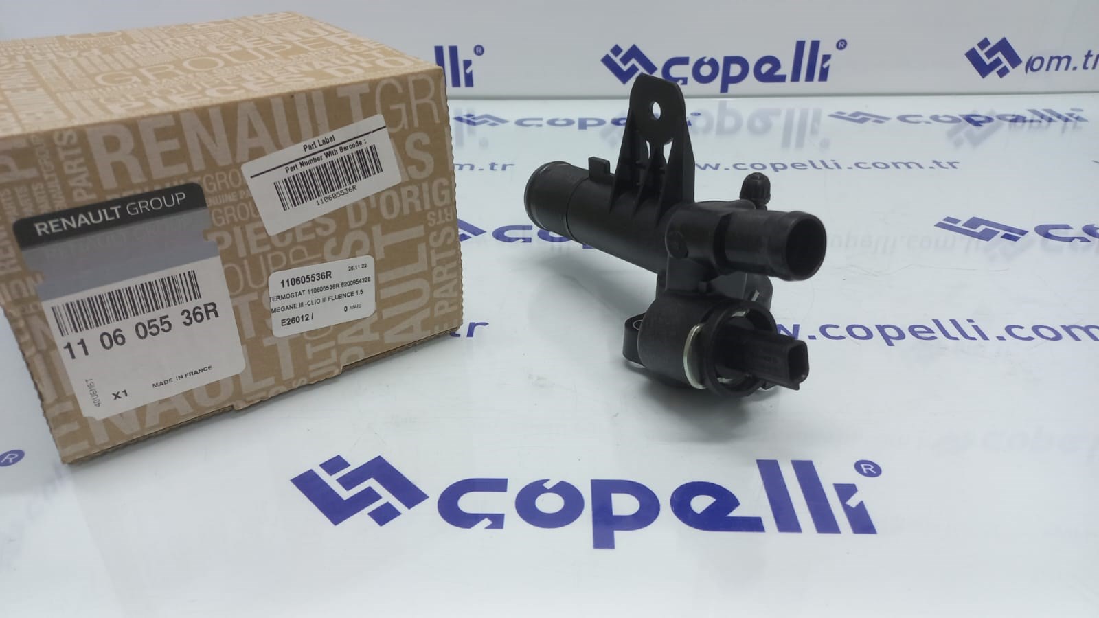 110605536R - TERMOSTAT 110605536R 8200954328 MEGANE III -CLIO III FLUENCE 1.5 DCI 12552708 8200700092 110603026R / MAIS