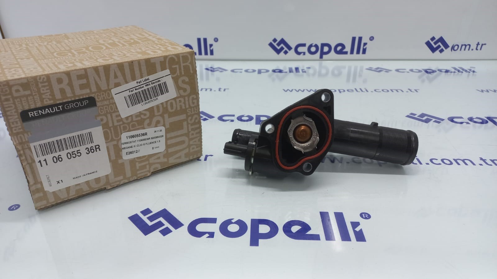 110605536R - TERMOSTAT 110605536R 8200954328 MEGANE III -CLIO III FLUENCE 1.5 DCI 12552708 8200700092 110603026R / MAIS