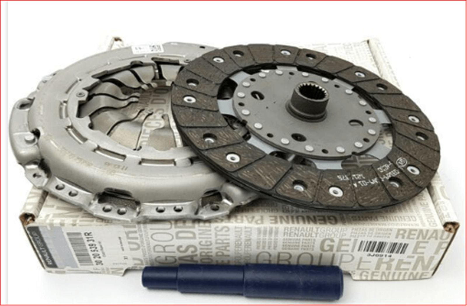 302053931R - DEBRIYAJ SETI (BASKI+BALATA) 6 VITES MEGANE IV-KADJAR-KANGOO III K9K 1.5DCI-CITAN (K XTR1NM6)-MAIS-RENAULT / MAIS