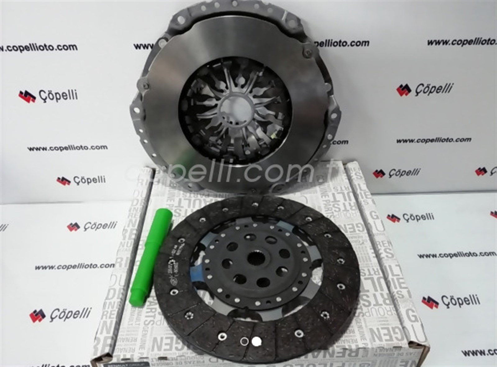 302057116R - DEBRIYAJ TK. (BASKI+DISK) ONDEN CEKER MASTER III-MOVANO 2.3 DCI-CDTI 2010- (M9T 692/698) (260mm) (30 / MAIS