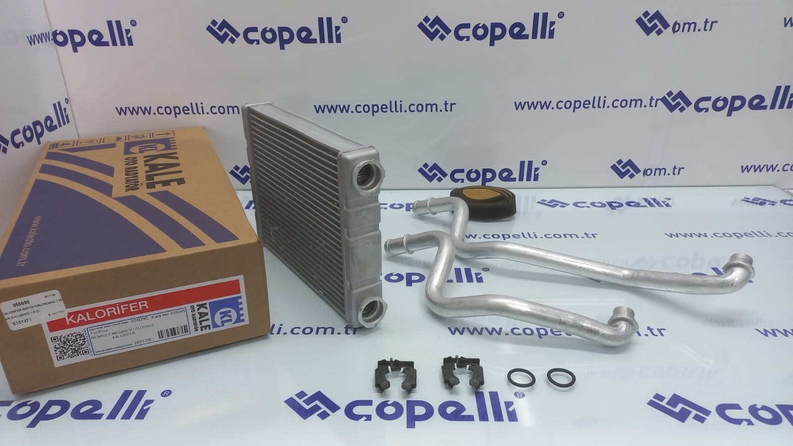 355095 - KALORIFER RADYATORU RENAULT MEGANI III-FLUENCE 1.5 CI / KALE RAD