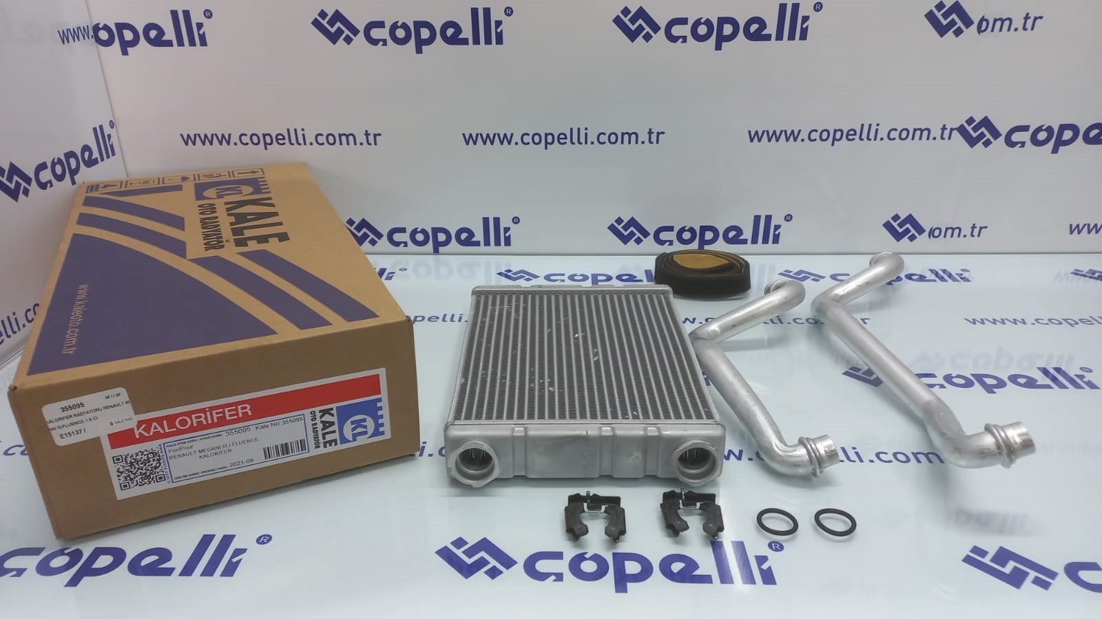 355095 - KALORIFER RADYATORU RENAULT MEGANI III-FLUENCE 1.5 CI / KALE RAD