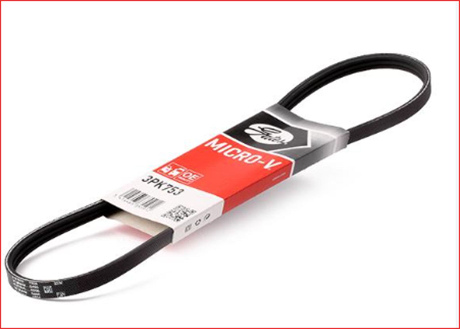 3PK753 - ALTERNATOR KAYISI CA D4F CLIO 1.2 3PK753 8200041848 GMB30735 9091602318 / GATES