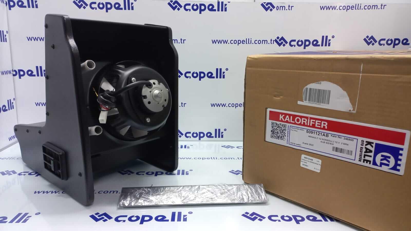 5091121AB - KONSOLLU KALORIFER(CORUM TIPI) R12-TOROS-KALE RAD-RENAULT / KALE RAD
