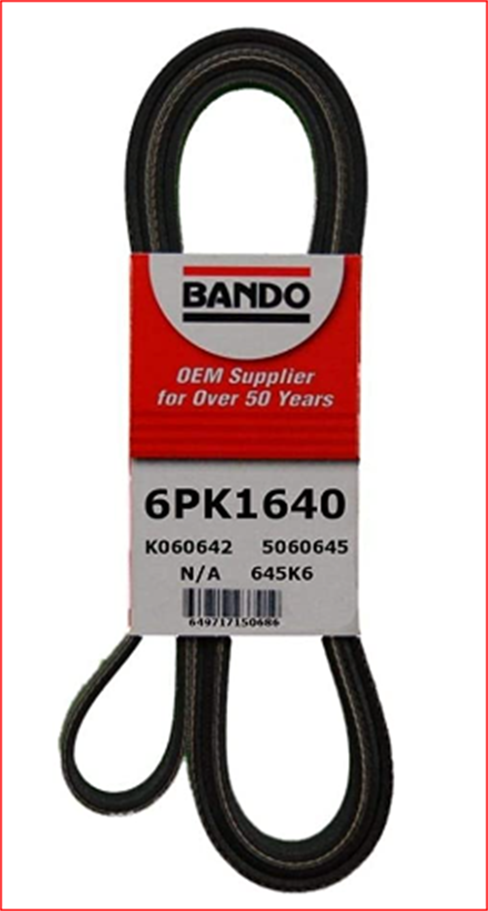 6PK1640-G - KANALLI KAYIS,6PK1640 / GATES