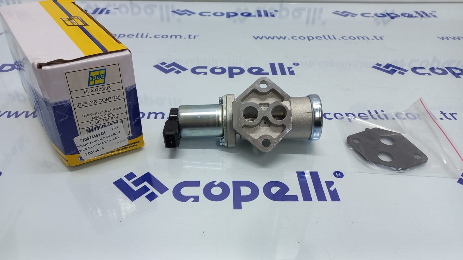 7700744614H - ROLANTI AYAR VALFI R19 II R21 R25 2.0 CLIO I 1.8 LAGUNA I 2.0-3.0 MEGANE I 2.0 16V (7700744614 ) / HELLUX