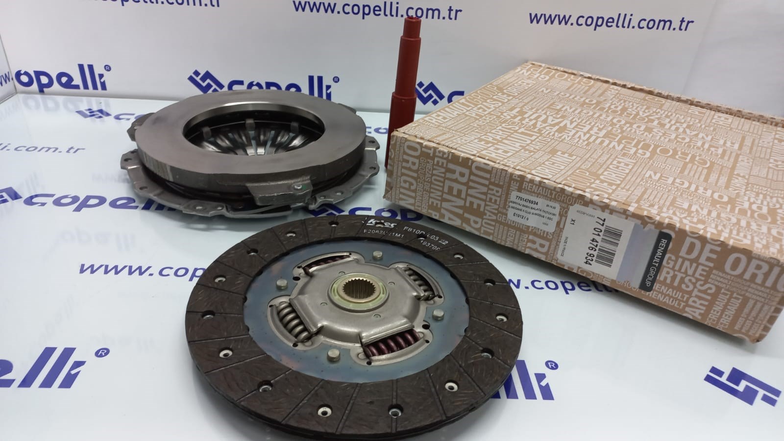 7701476934 - DEBRIYAJ BASKI BALATA TK (RULMANSIZ) (TCK3616) MEGANE II CLIO III-MODUS 1.5DCI 85 BG ( 7701474518 ) / MAIS