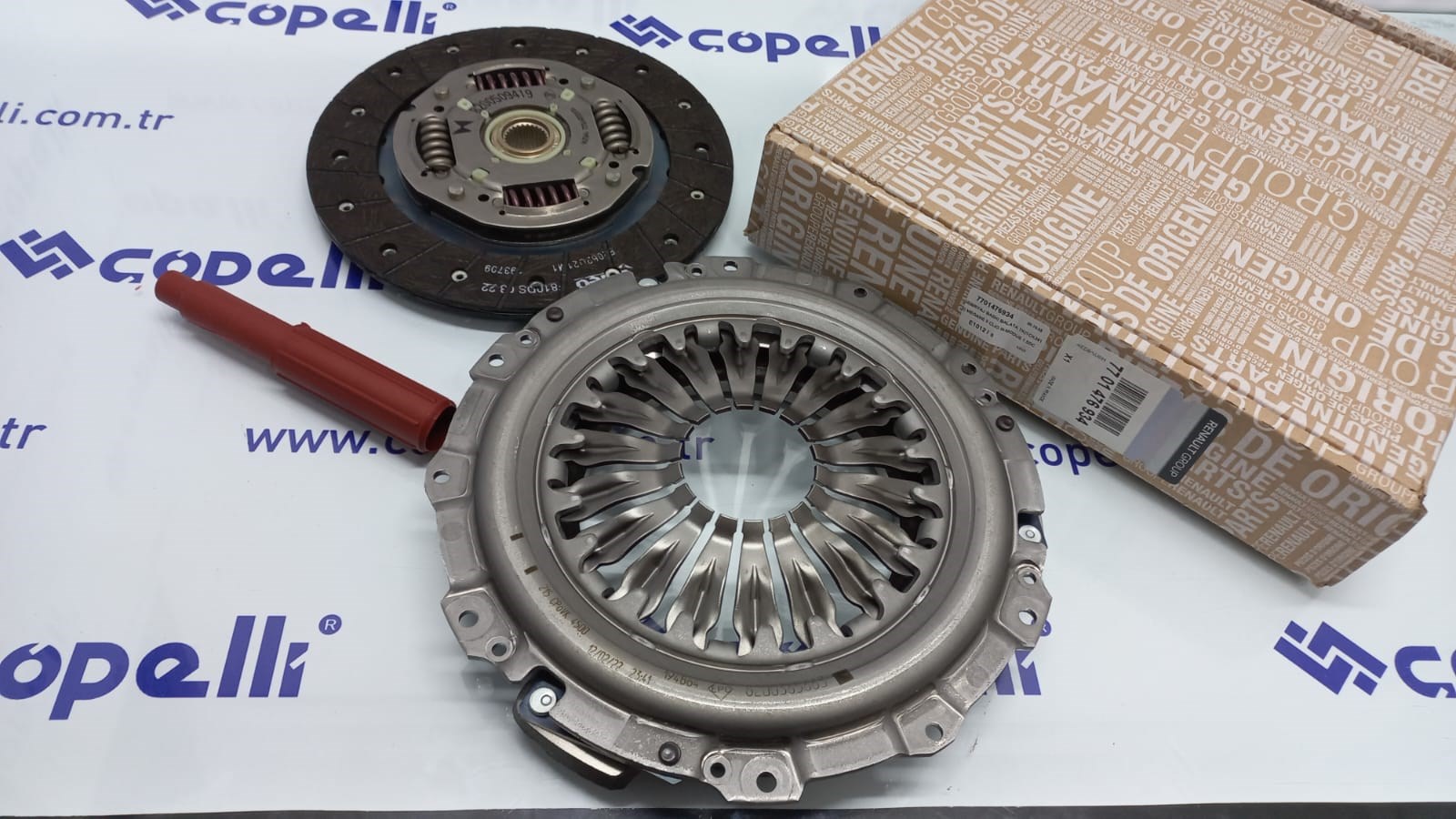 7701476934 - DEBRIYAJ BASKI BALATA TK (RULMANSIZ) (TCK3616) MEGANE II CLIO III-MODUS 1.5DCI 85 BG ( 7701474518 ) / MAIS