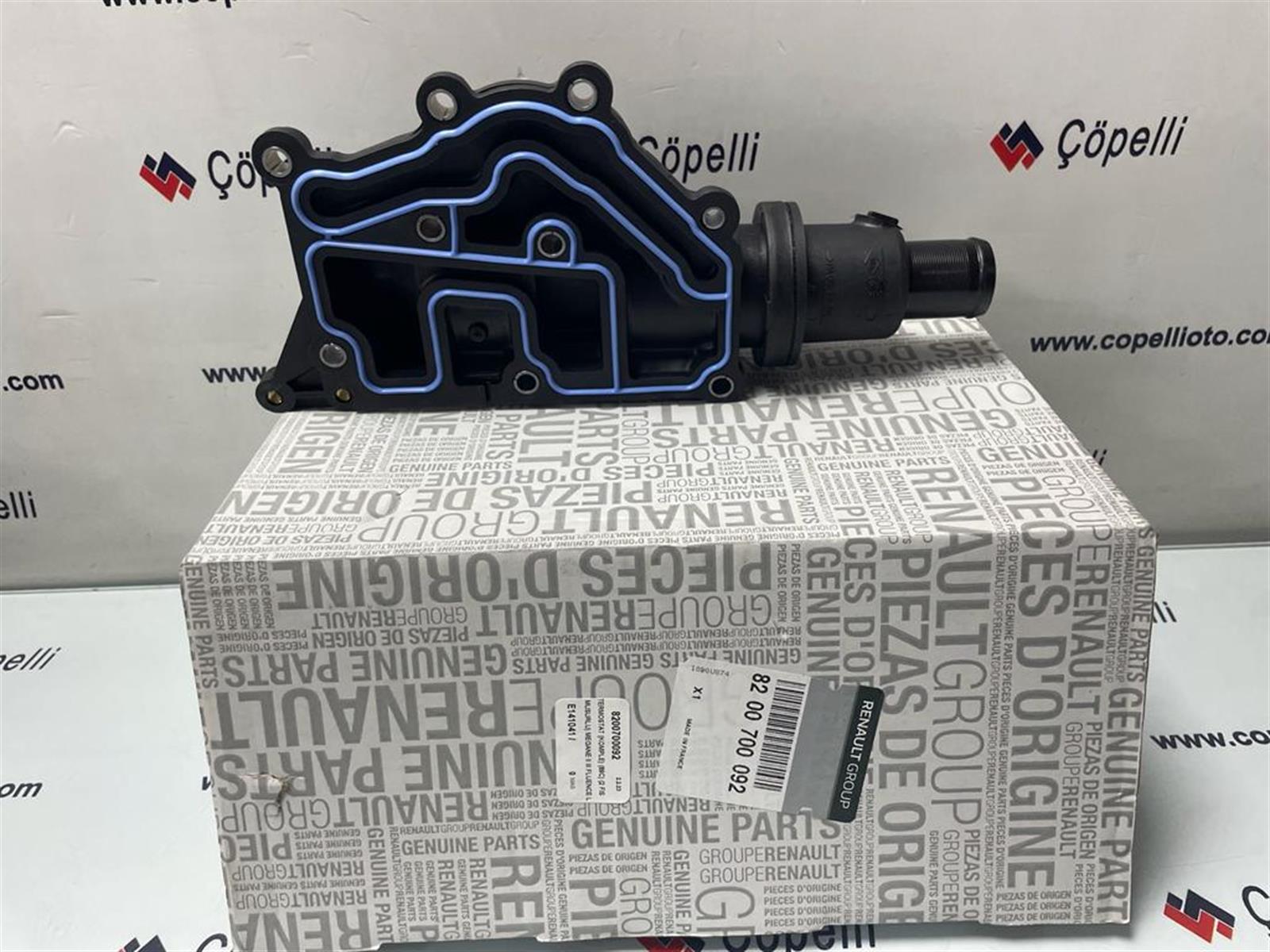 8200700092 - TERMOSTAT (KOMPLE) (89C) (2 FIS MUSURLU) MEGANE II III FLUENCE LAGUNA II III CLIO III 1.6 1.4 16V / MAIS