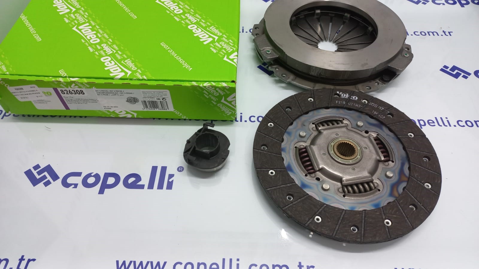 826308 - DEBRIYAJ SETI CLIO II-SYMBOL-KANGOO 1.5DCI 65-80 BG 7701479194 (3000100QA2,3000100QBA,7701473447,770 / VALEO